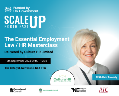 The Essential Employment Law / HR Masterclass – Delivered by Cultura HR Limited